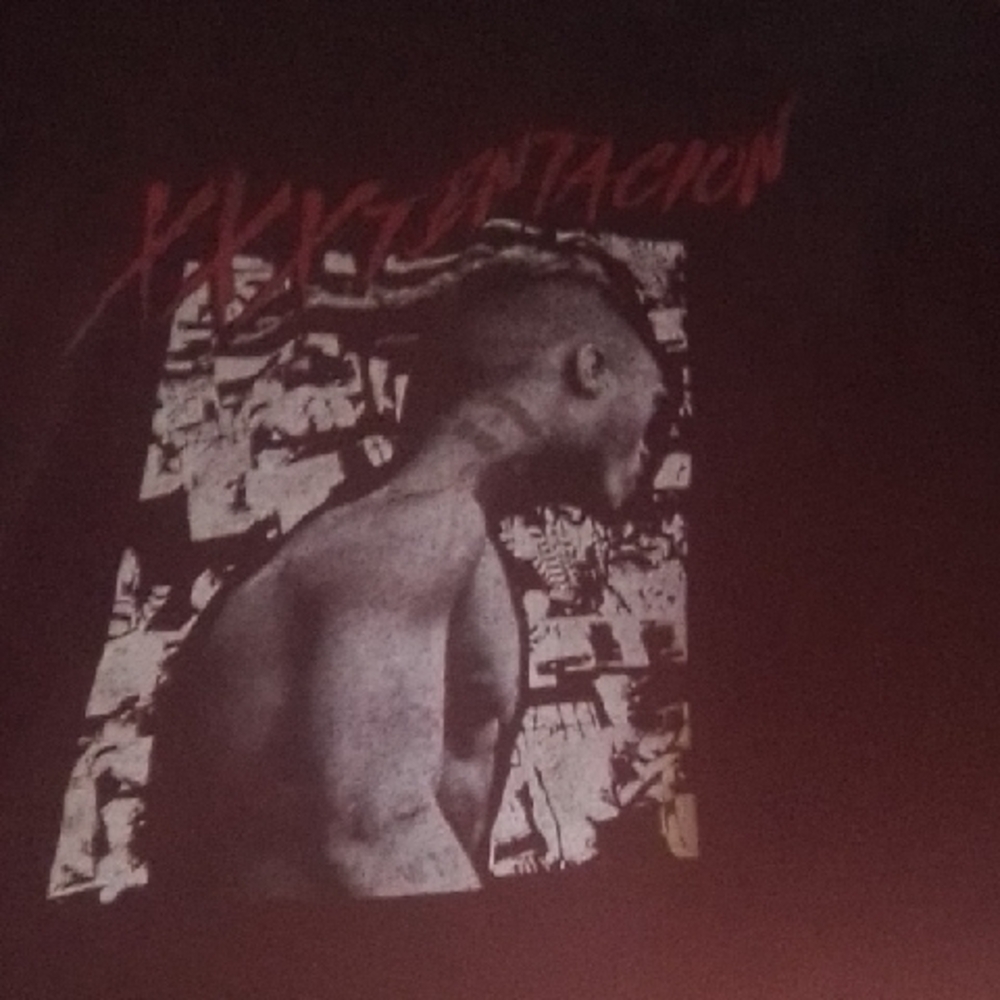 XXXTentacion Graphic Tee in Black and Red